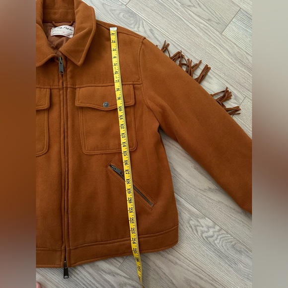 Free People Jacket Phoenix SoftFabric Suede Fringe - Picture 4 of 7